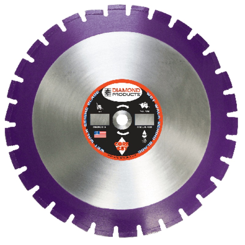 Imperial Purple Asphalt/Green Concrete Diamond Blades