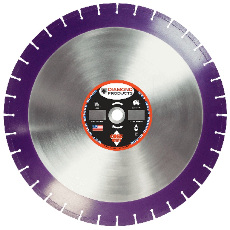 Imperial Purple Cured Concrete Diamond Blades