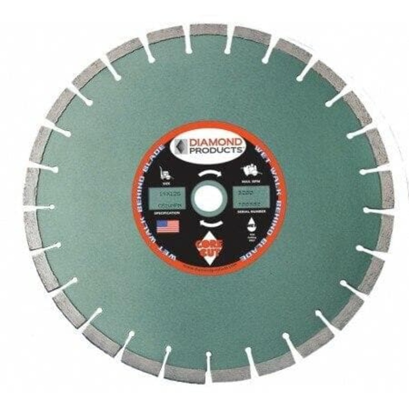 Mega Premium Green Cured Concrete Diamond Blades – MP