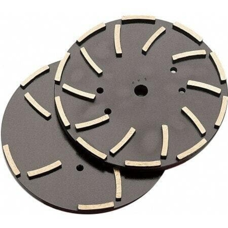 Premium Black Floor Grinding Heads – 12