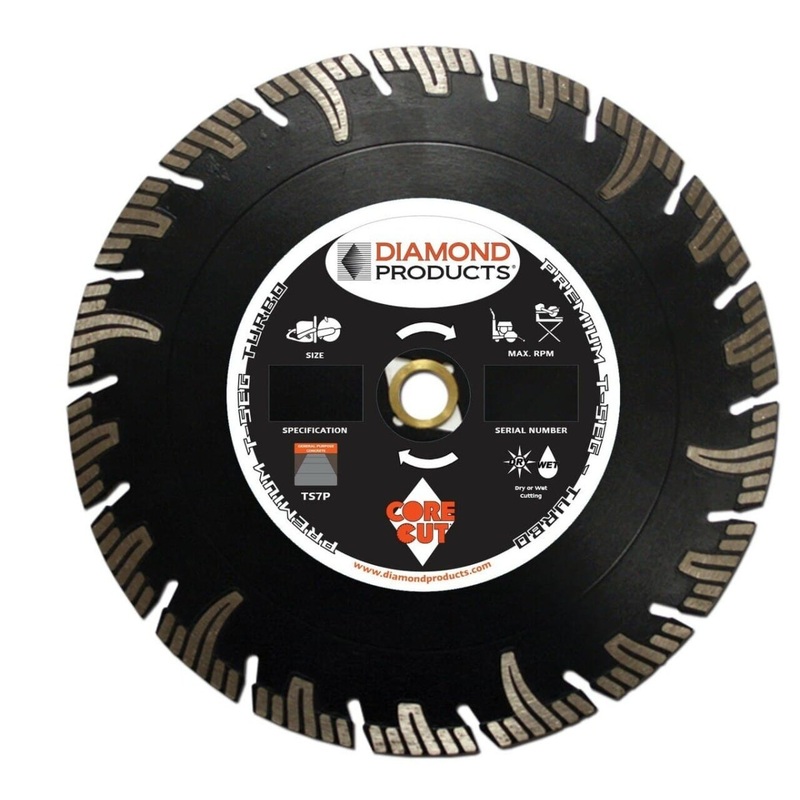 Premium T-Seg Turbo High Speed Blade