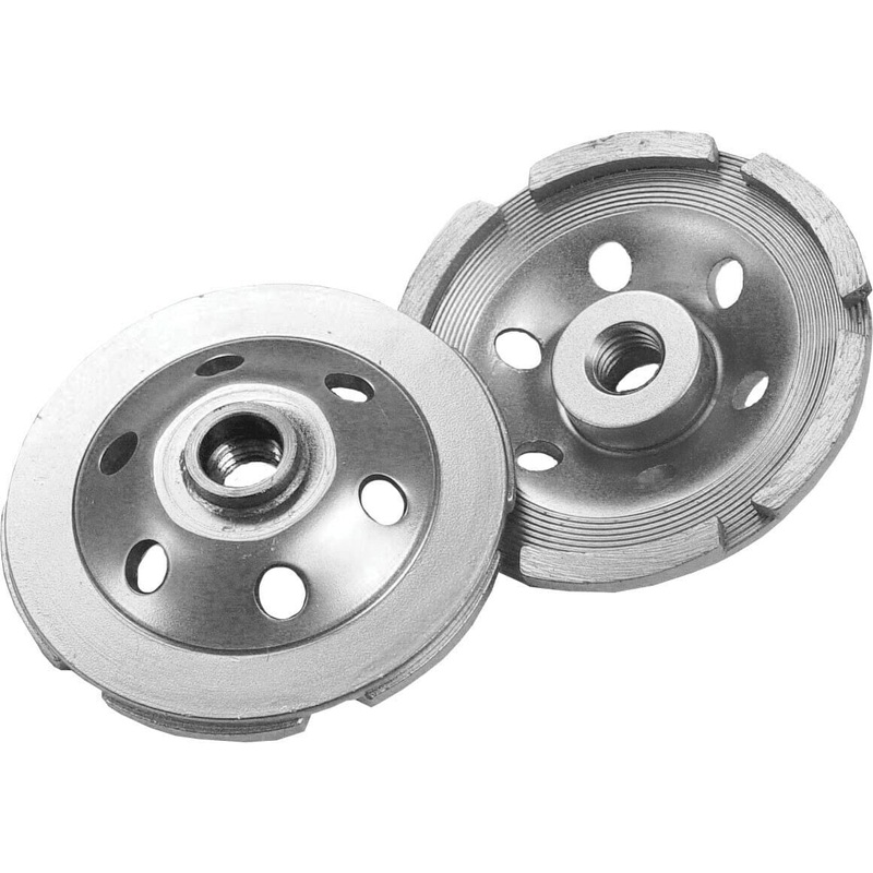 Delux-Cut Segmented Cup Grinders Single Row
