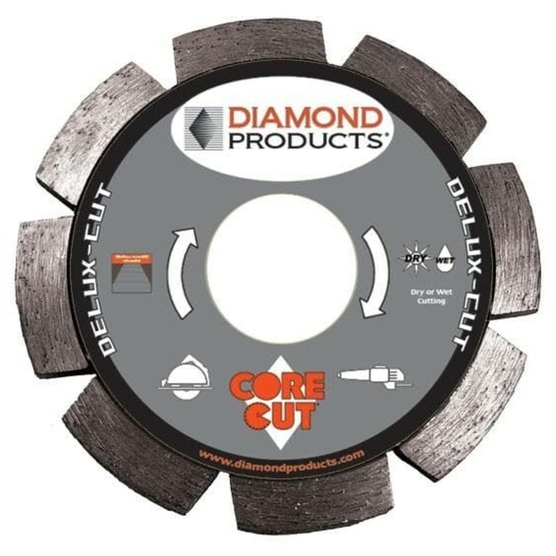 Delux Cut Tuck Point Blade|4″ x .250 x 7/8″|4-1/2″ x .250 x 7/8″|7″ x .250 x 7/8″|Single|5 Pack