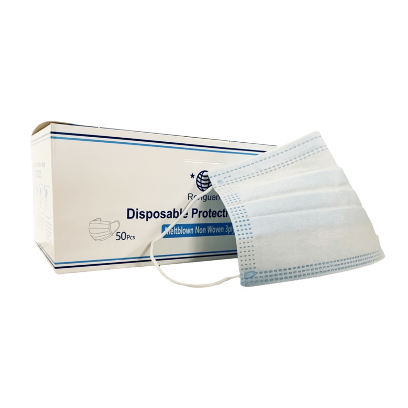 Disposable Protective Face Mask 50 Qty