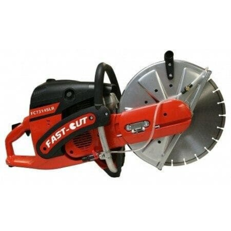 Fast-Cut SLR High Spreed Saws|12″ – Gas/Oil Mix – 5.6bHP, 73cc|14″ – Gas/Oil Mix  – 6.1bHP, 81cc|14″ – Gas/Oil Mix – 5.6bHP, 73cc|16″  – Gas/Oil Mix 6.1bHP, 81cc