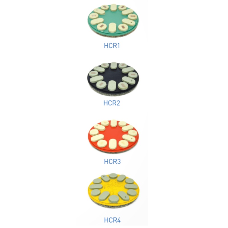 HCR Diamond Polishing Pads|Step 1|Step 2|Step 3|Step 4|5.5″|8″|9.5″