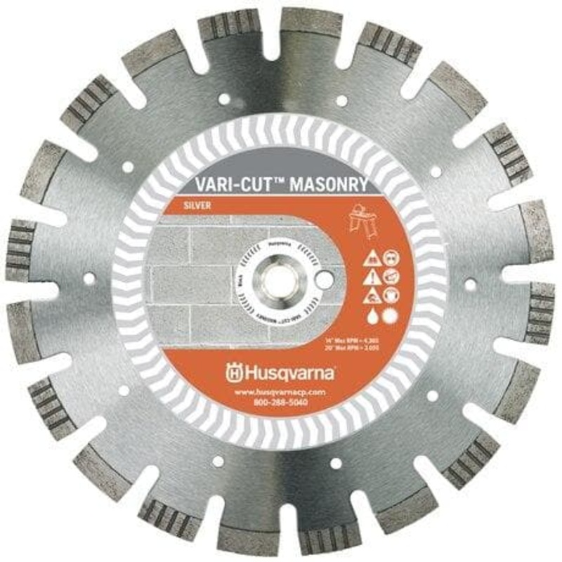 Husqvarna Vari-Cut Masonry Diamond Blade