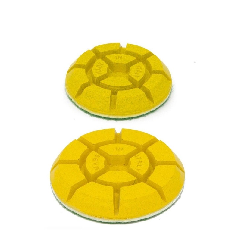 Jumpy Yellow Marble Polishing Disc