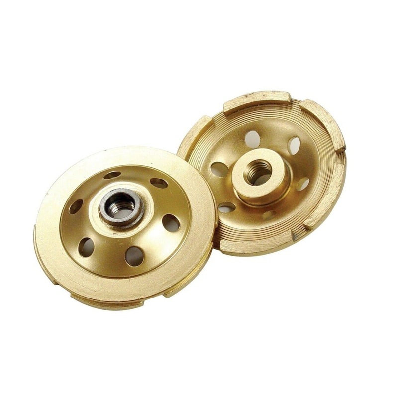 Single Row Standard Gold Segmented Cup Wheel Grinder