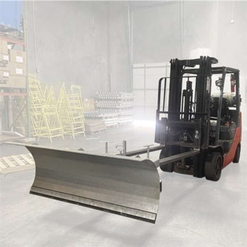 Weha ForkLift Snow Plow with Angle Adjustment