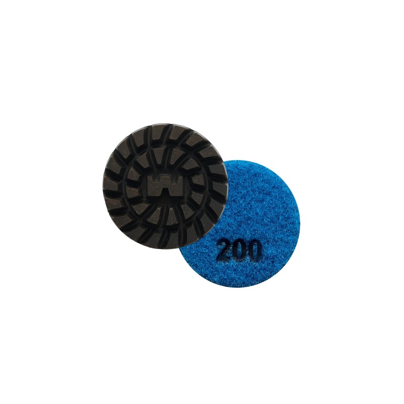 WS Resin 3 Diamond Concrete Polishing Pads (Set of 9)