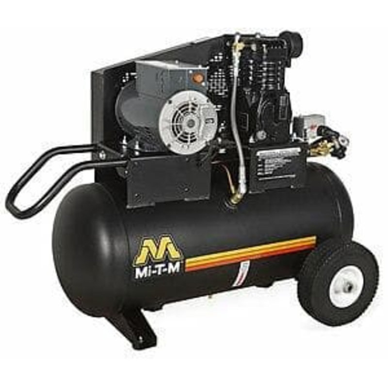 20-Gallon Single Stage Electric Air Compressor – AM1-PE02-20M