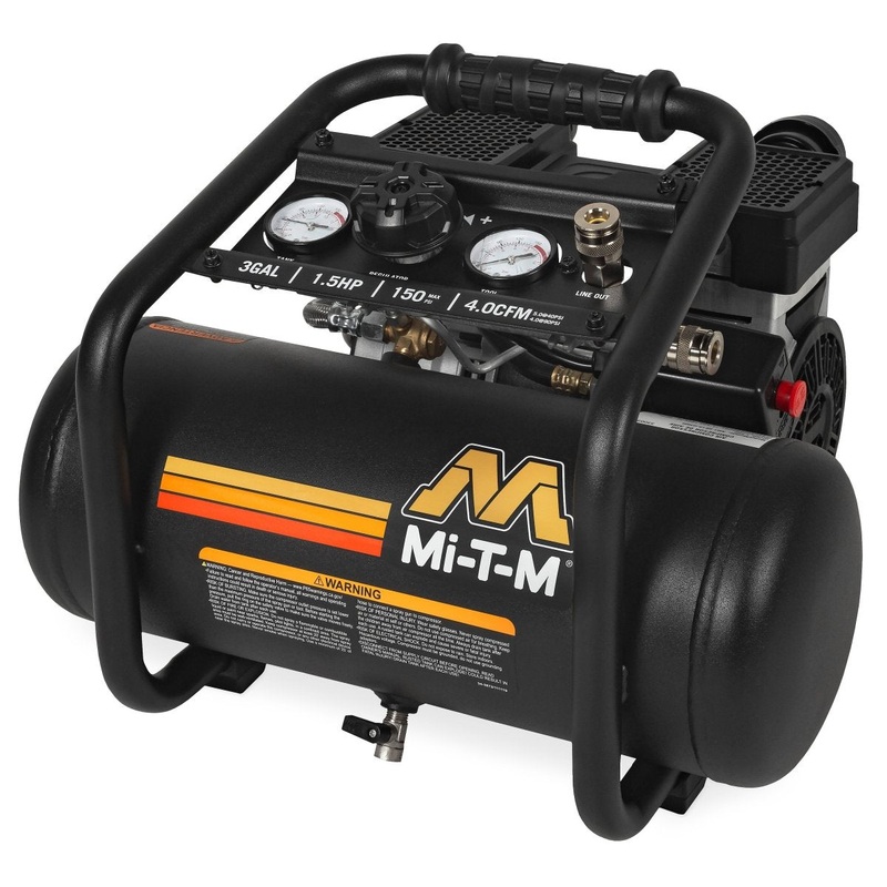3-Gallon Single Stage Electric Air Compressor – AM1-HE15-03QM