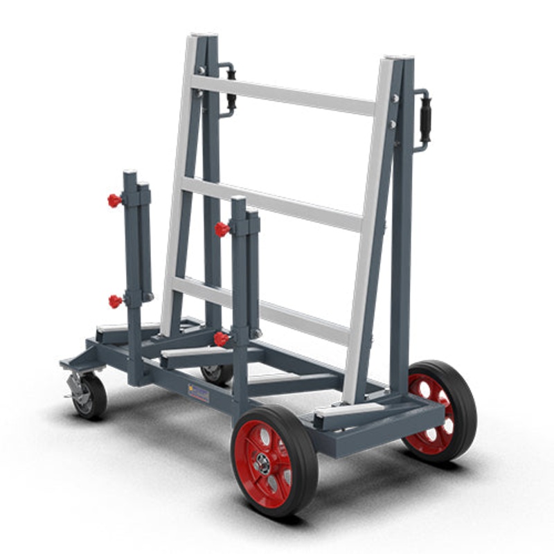 Abaco Slab Buggy – SBG2640|Black|White|Pneumatic-Tired|Solid Wheel