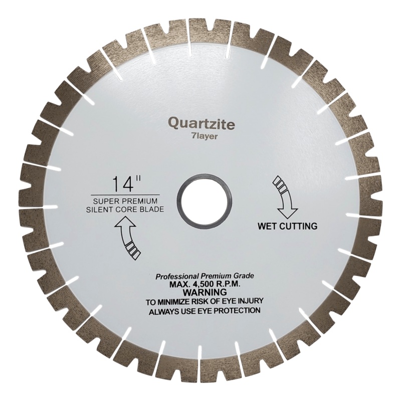 Array Pattern Diamond Blade for Quartzite