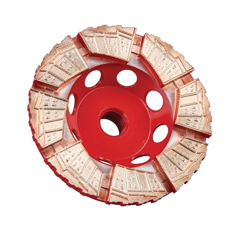 Clipper 3X3 iHD General Purpose Dry Single Row Diamond Cup Wheel