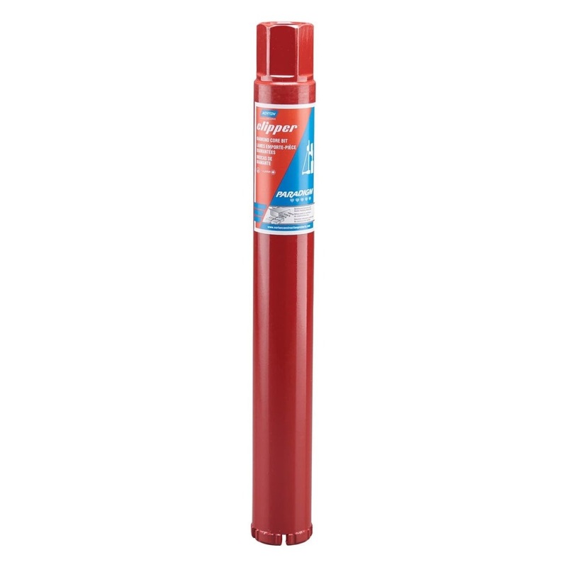 Clipper Paradigm Critically Hard Wet Segmented Rim Core Bit