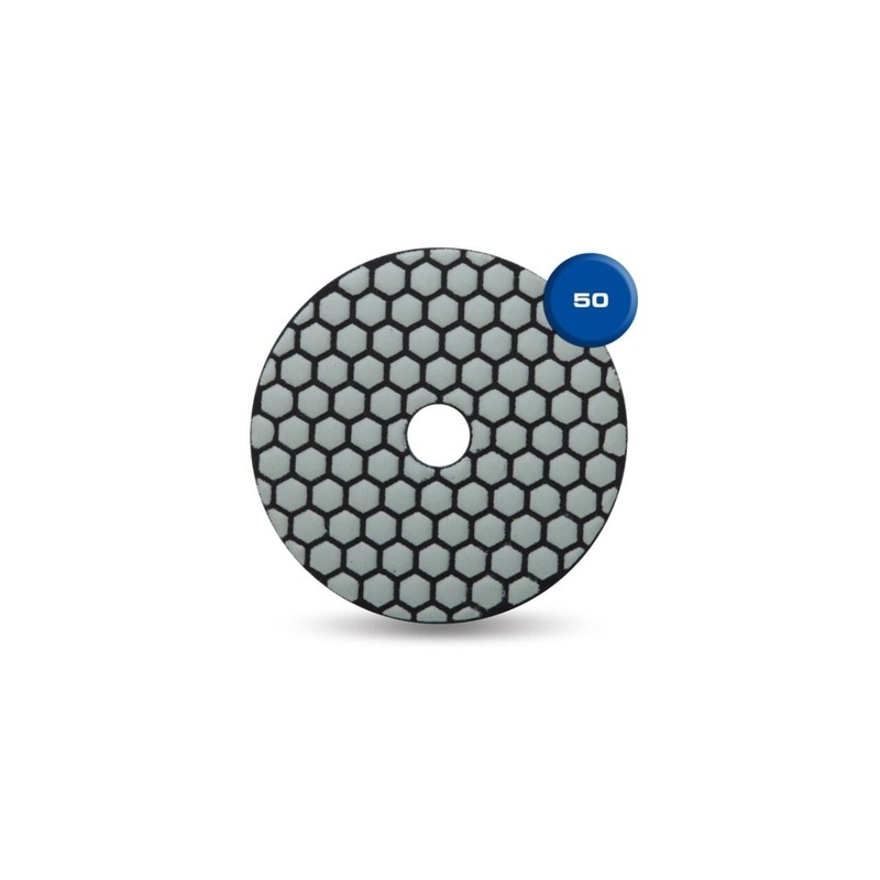 Rubi Dry Polishing Pads|POLISHING PADS DRY RESINE 4″ GR.50|POLISHING PADS DRY RESINE 4″ GR.100|POLISHING PADS DRY RESINE 4″ GR.200|POLISHING PADS DRY RESINE 4″ GR.400|POLISHING PADS DRY RESINE 4″ GR.800|POLISHING PADS DRY RESINE 4″ GR.1500|POLISHING PADS