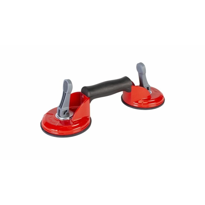 Rubi Tools Double Suction Cup for Rough Surfaces