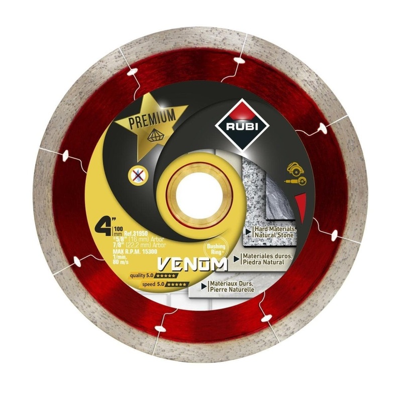 Rubi Venom Dry/Wet Blade for Natural Stone