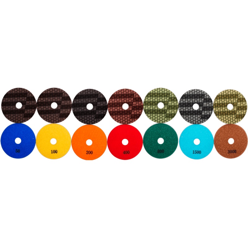 Zenesis Polishing Pads|50|100|200|400|800|1500|3000|Set