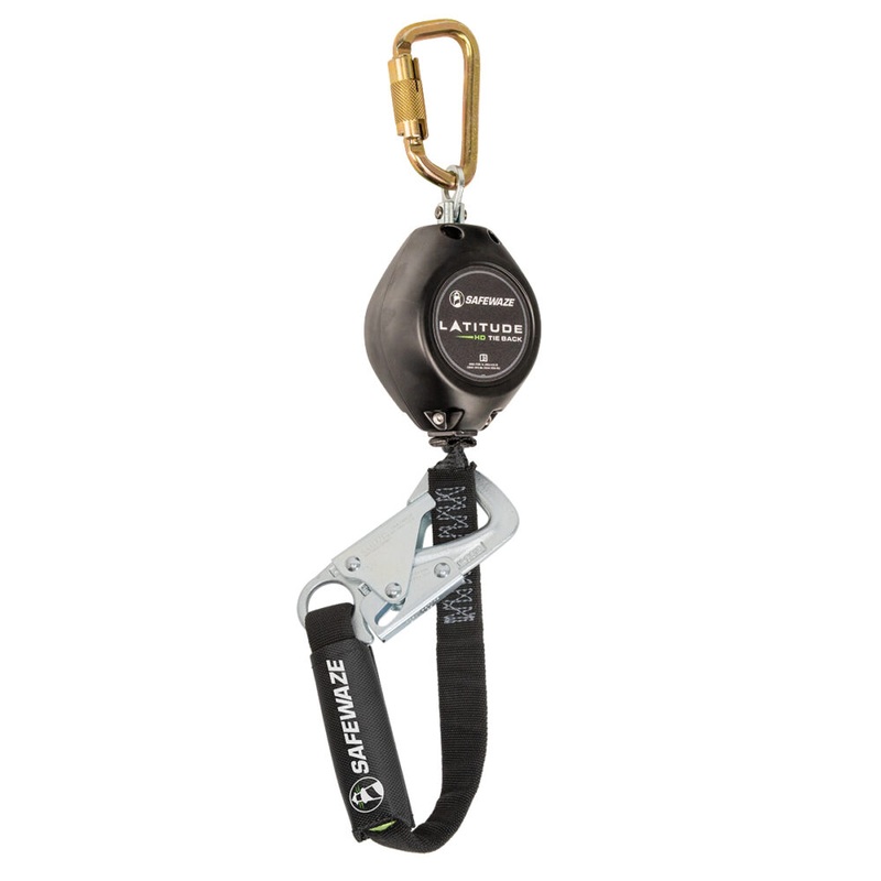 Latitude HD 11 Single Web SRL-P: Carabiner, 20 Tie-back, Tie-Back Snap Hook