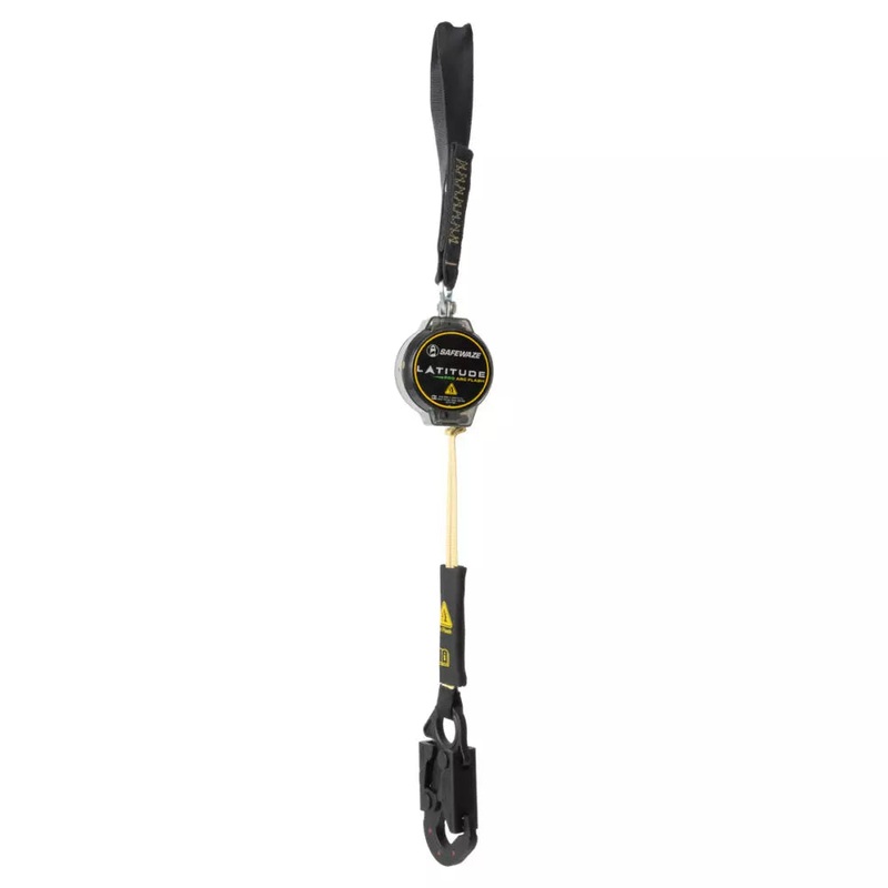 Latitude Pro Arc Flash 7 Single Web SRL-P: Aramid Soft Loop, DE Snap Hook