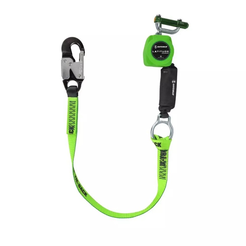 Latitude Tie-Back 6 Single Web SRL-P: 9013, 37 SL Tie-Back, Alu Snap Hook