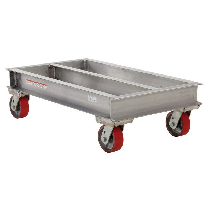 Aluminum Channel Dollies|18″x24″|21″x30″|21″x36″|24″x36″|24″x42″|40″x42″