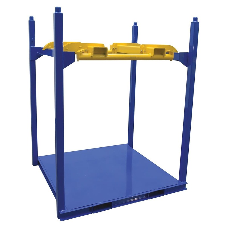 Bulk Bag Lifter & Rack|Bulk Bag Lifter Open Center|Bulk Bag Lifter Rack Arms|Bulk Bag Lifter Rack|Bulk Bag Lifter Rack Kit (includes:BBL-OC-4 BBL-OC-RK-A & BBL-RK-72)