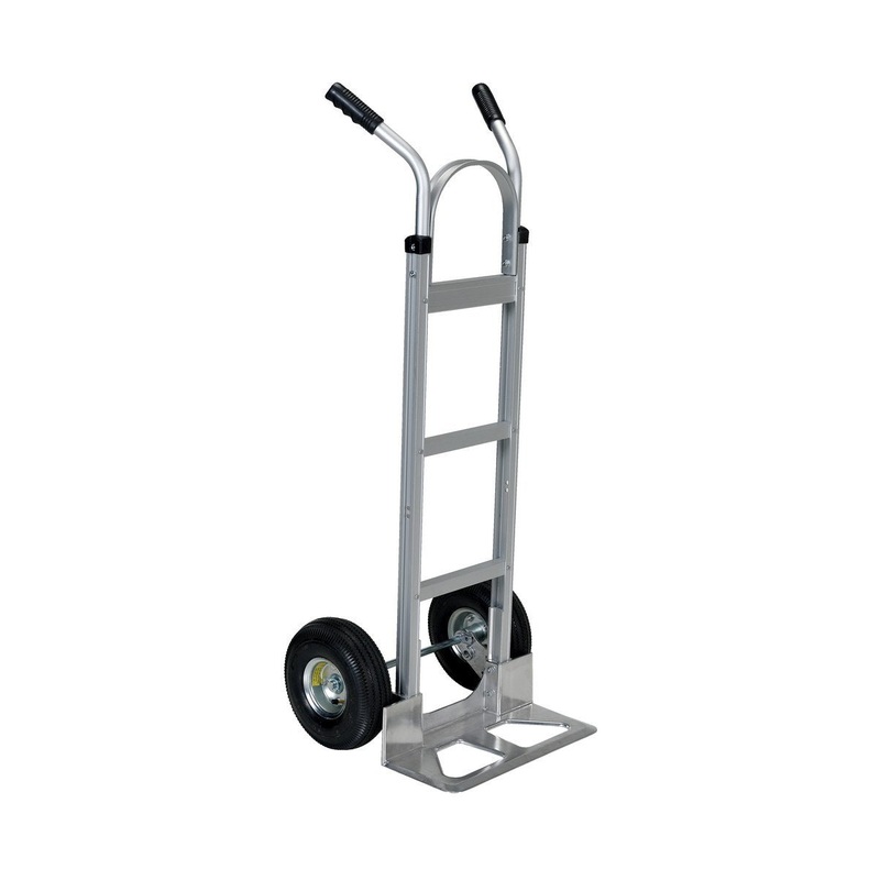 Dual Handle Hand Trucks|Steel Dual Handle (Solid Wheels)|Steel Dual Handle (Pneumatic Wheels)|Aluminum Dual Handle (Solid Wheels)|Aluminum Dual Handle with Aluminum Plate (Solid Wheels)|Aluminum Dual Handle (Pneumatic Wheels)|Aluminum Dual Handle with Alu