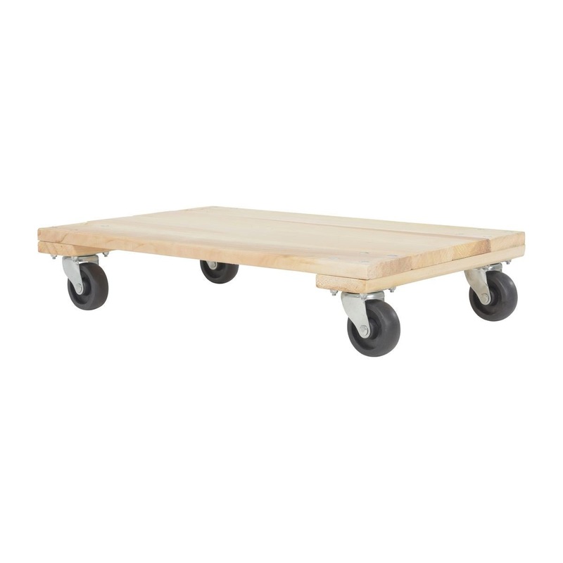 Hardwood Dollies|Open Deck Hardwood Dollies|Non-Marking Casters|Solid Deck Hardwood Dollies|Vinyl Covered Hardwood Dollies|Carpet Hardwood Dollies*|16″x24″|24″x36″