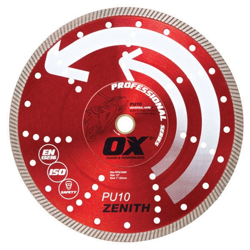 Pu10 Turbo Diamond Blade|4″|4-1/2″|5″|6″|7″|8″|9″|10″|12″(1-20mm)|14″(1-20mm)