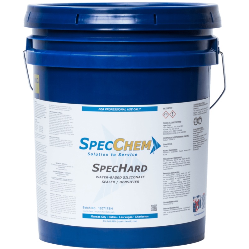 SpecHard Water-Based Siliconate Sealer/Densifier