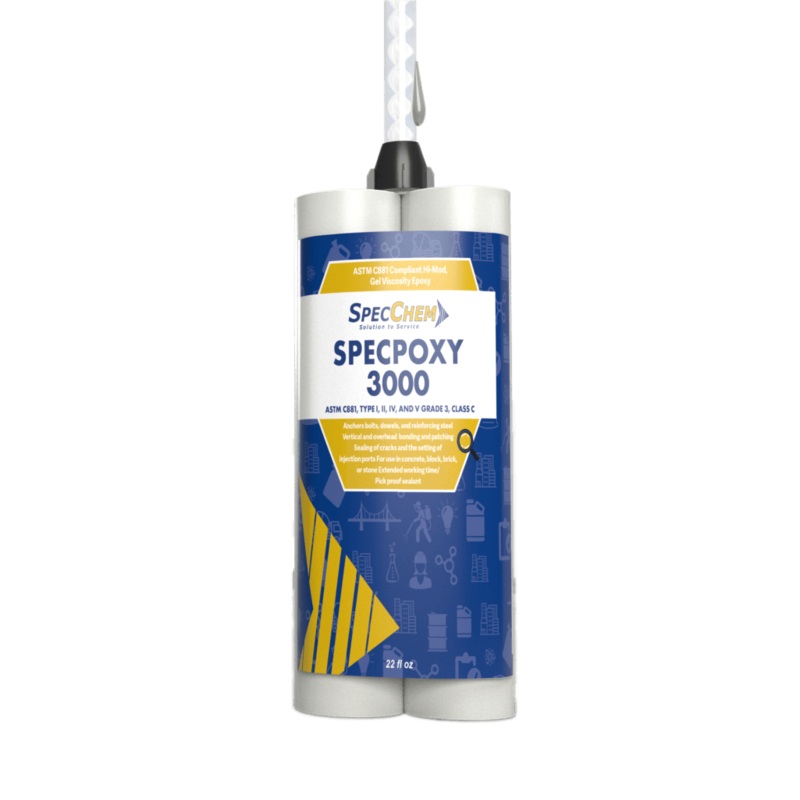 Specpoxy 3000 Astm 881 Compliant Hi-Mod, Gel Viscosity Epoxy