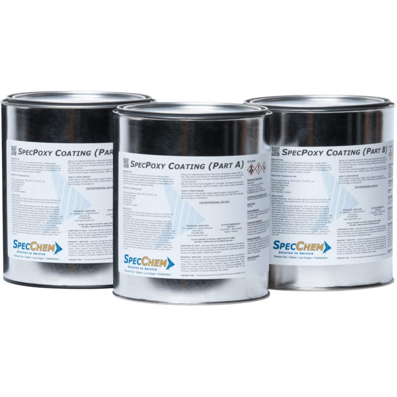 SpecPoxy Coating 100% Solids High-Build Epoxy Coating