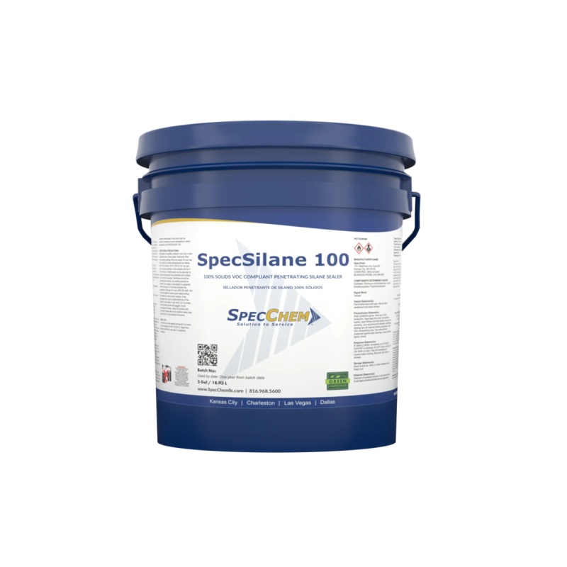 SpecSilane 100 – 100% Solids VOC-Compliant Penetrating Silane Sealer