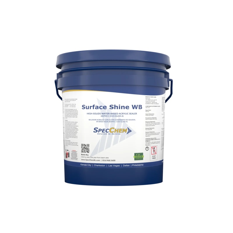 Surface Shine WB High-Solids Water-Based Acrylic Sealer