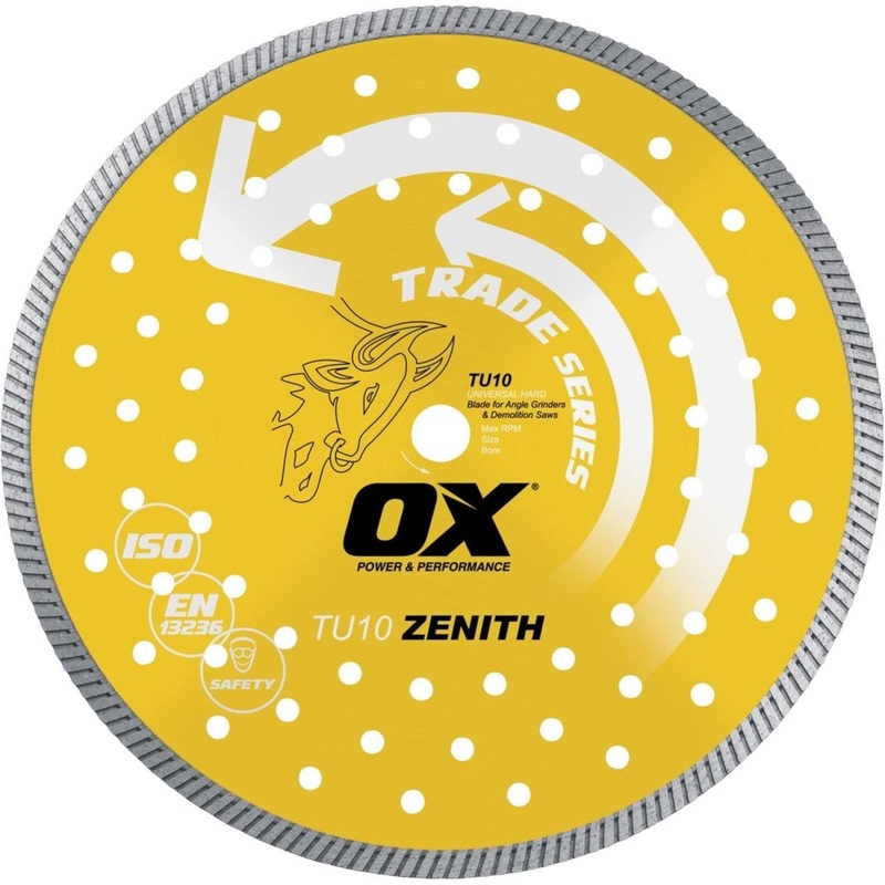 Trade TU10 Turbo Diamond Blade | Universal/Hard