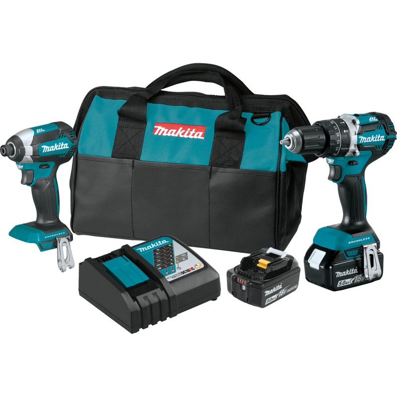 18V LXT LithiumIon Brushless Cordless 2Pc. Combo Kit (5.0Ah)