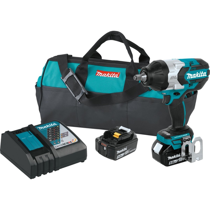18V LXT LithiumIon Brushless Cordless HighTorque 1/2 Sq. Drive Impact Wrench