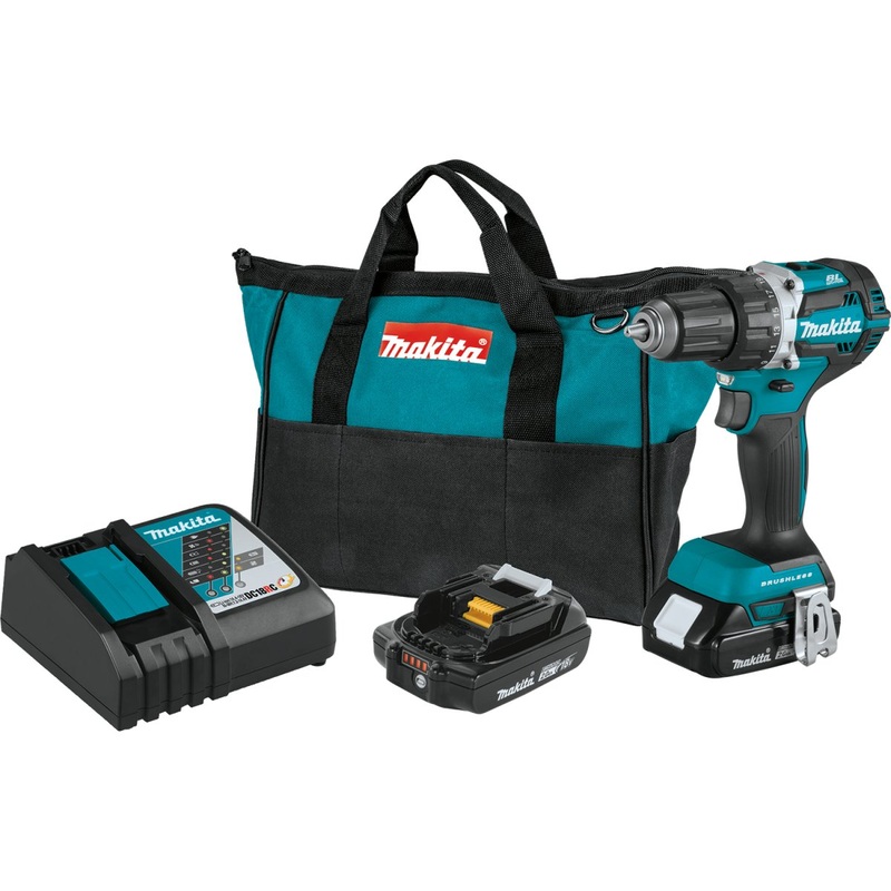 18V LXT LithiumIon Compact Brushless Cordless 1/2 DriverDrill (2.0Ah)