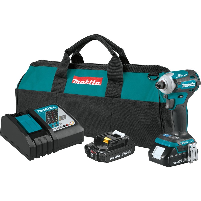18V LXT LithiumIon Compact Brushless Cordless QuickShift Mode 4Speed Impact Driver Kit (2.0Ah)