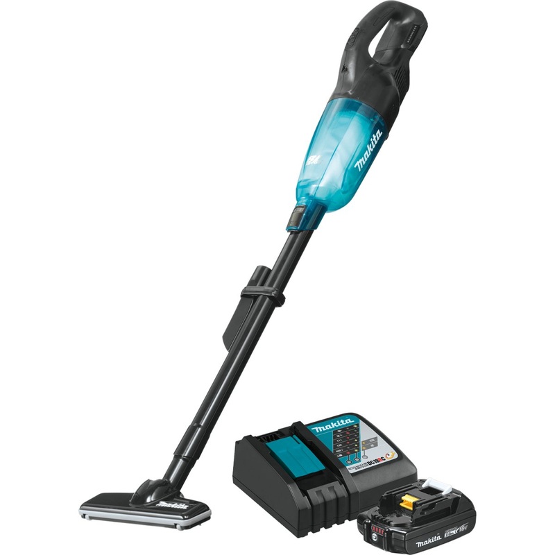 18V LXT Lithiumion Compact Brushless Cordless Vacuum Kit, Trigger w/ Lock (2.0Ah)