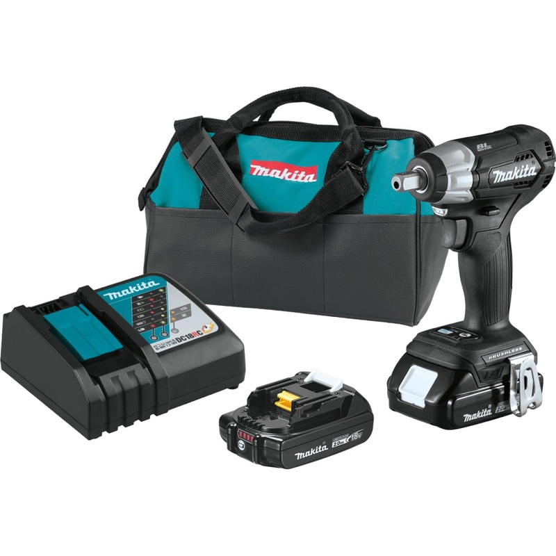 18V LXT LithiumIon SubCompact Brushless Cordless 1/2 Sq. Drive Impact Wrench