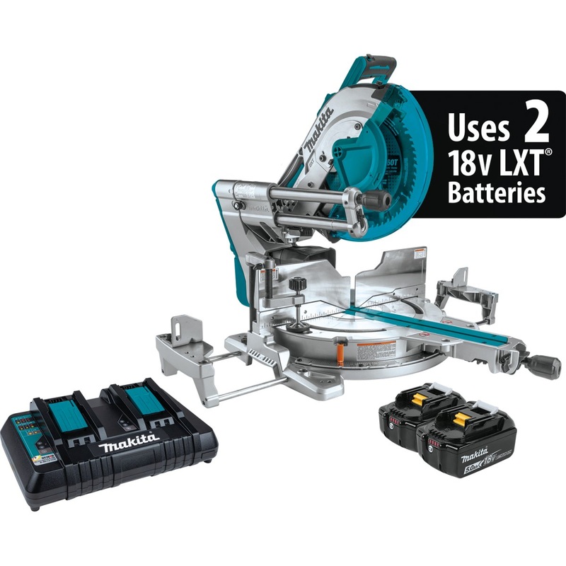 36V (18V X2) LXT Brushless 12 DualBevel Sliding Compound Miter Saw with Laser