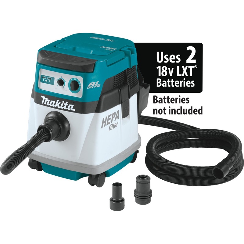 36V (18V X2) LXT Brushless 4 Gallon HEPA Filter Dry Dust Extractor, Tool Only