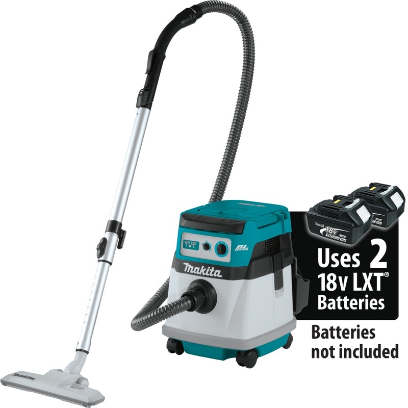 36V (18V X2) LXT Brushless 4 Gallon Wet/Dry Dust Extractor/Vacuum, Tool Only