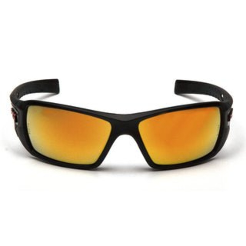 Velar Ice Orange Mirror Lens Safety Glasses