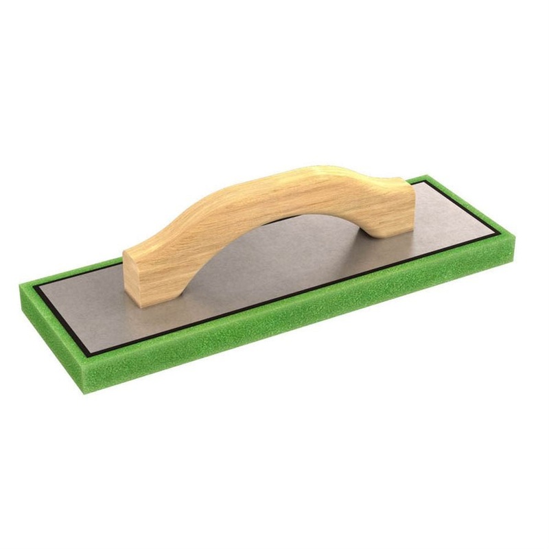 Fine Green Foam Float – 12 X 4 X 3/4 With Wood Handle